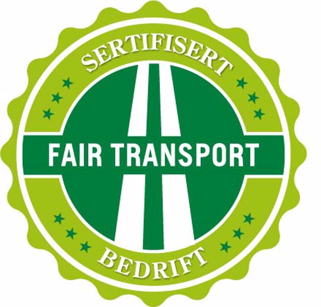 Raskt-Levert AS er en av få i småbilsegmentet som er Fair Transport sertifisert. Din trygghet! - Vi leverer kvalitet og trygghet i alle ledd.