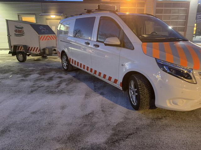 Ny henger til Raskt-Levert. Dette blir en #express henger og en #routesurvey henger - Ny spesialhenger til #Rasktlevert! #følgebil #ekspress # routesurvey #spesialtransport